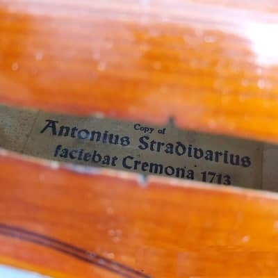 Cremona 4/4 Violin. W. Germany. Very Good Condition. With case and bow. image 15