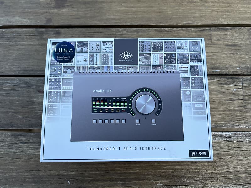 Universal Audio Apollo x4 QUAD Heritage Edition | Reverb UK