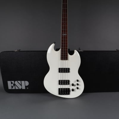 ESP LTD Viper 254 4-String Electric Bass White with | Reverb Poland