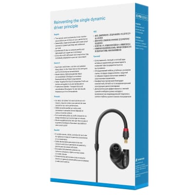 Sennheiser IE 100 PRO BLACK In-Ear Monitoring Headphones image 14