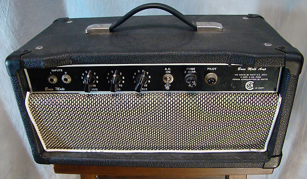 Traynor YBA-2 Bass Mate 15-Watt Guitar / Bass Amp Head (6V6 Version) image 1