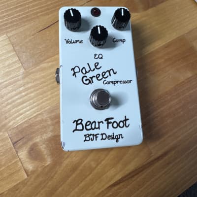 Reverb.com listing, price, conditions, and images for bearfoot-fx-pale-green-compressor