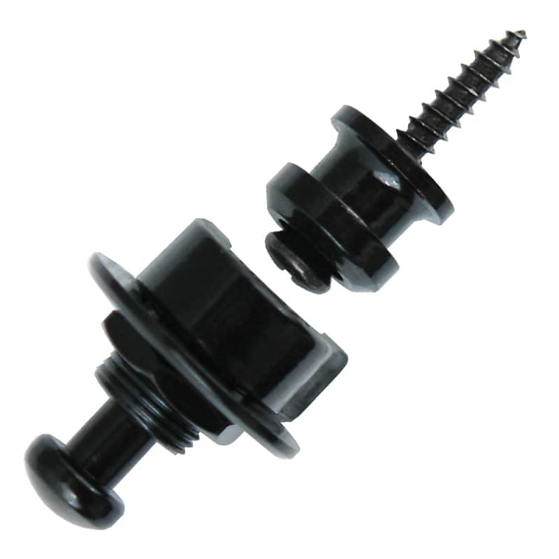 Grover Strap Locks (Set of 2) ~ Black image 1