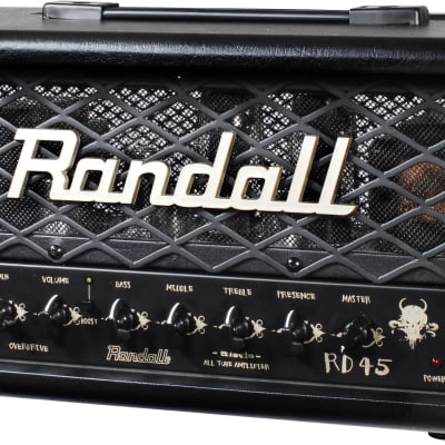 Randall Diavlo RD45H 2-Channel 45W All Tube Guitar Amp Head with Speaker Emulated Output image 4