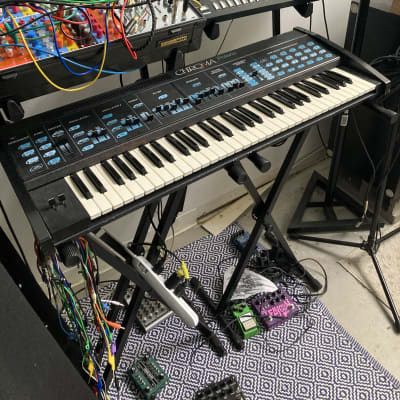 Rhodes Chroma Polaris 64-Key 6-Voice Polyphonic Analog Synthesizer 1984 - Black