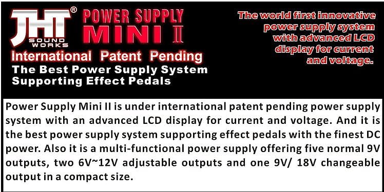 【新品】JHT Soundworks Power Supply MINI Amazon.co.jp: JHT Soundworks Power Supply MINI : Musical