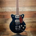 Gretsch G2655T-P90 Streamliner™ Center Block Jr. Double-Cut P90 with Bigsby®, Laurel Fingerboard, Two-Tone Midnight Sapphire and Vintage Mahogany Stain
