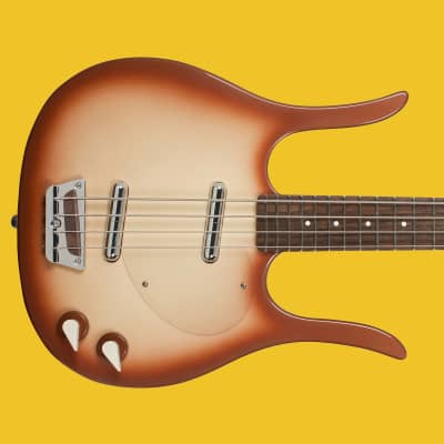 Danelectro Longhorn Bass Copper Burst | Reverb Danelectro Longhorn Bass Copper Burst | Reverb