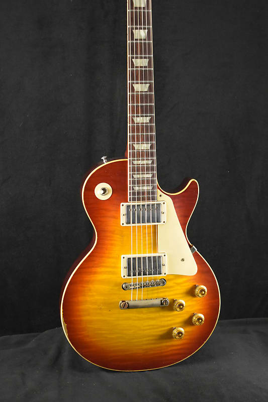 Gibson Murphy Lab '59 Les Paul Standard Tomato Soup Burst Heavy Aged - Fuller's Exclusive image 1
