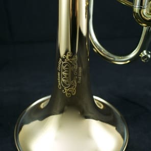 Adams A4 Medium  Large  Bore Trumpet Red  Brass Bell Polished Lacquer:  A-stock image 10