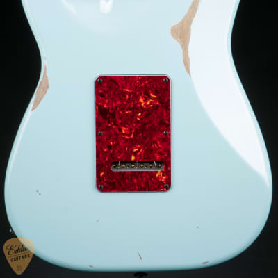 Suhr Eddie's Guitars Exclusive Classic S Antique Roasted - Sonic Blue image 4