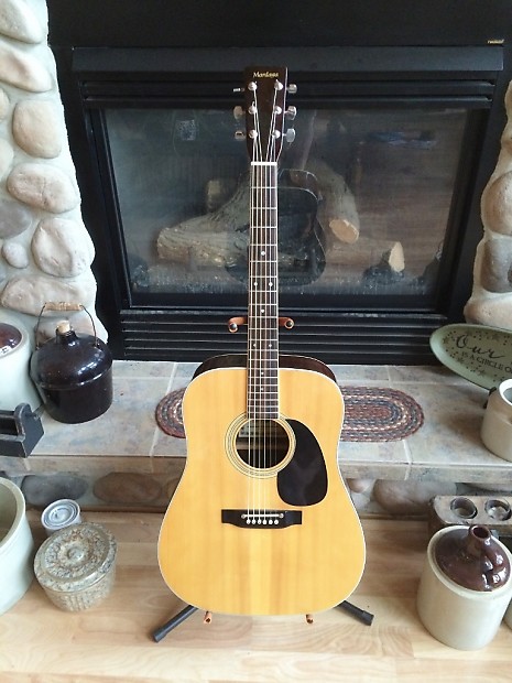 Vintage Montaya Acoustic Guitar Nice! image 1