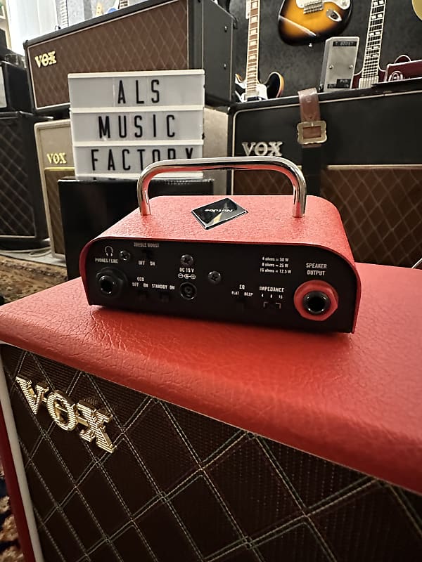 Vox MV50 Brian May Set Stack Limited Edition 2023 - Red Vox MV50 Brian May Set Stack Limited Edition 2023 - Red