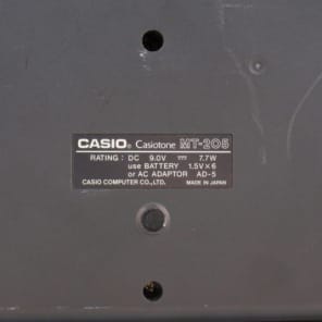 Casio Casiotone MT-205 Keyboard 25-Key image 10