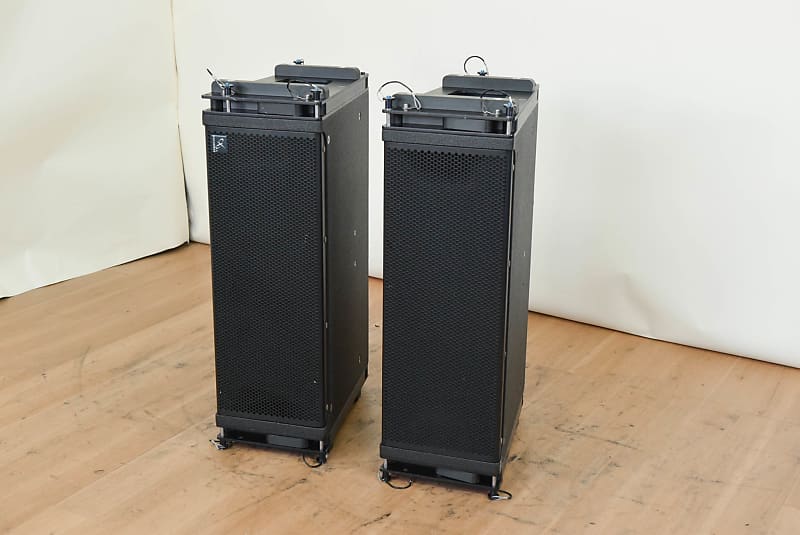 WorxAudio V8i PMD1 TrueLine Two Way Line Array Loudspeaker PAIR