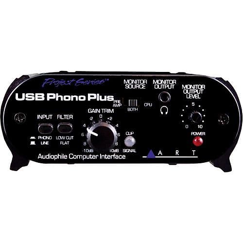 ART USBPHONOPLUSPS USB Phono Plus Phono Preamp with USB | Reverb