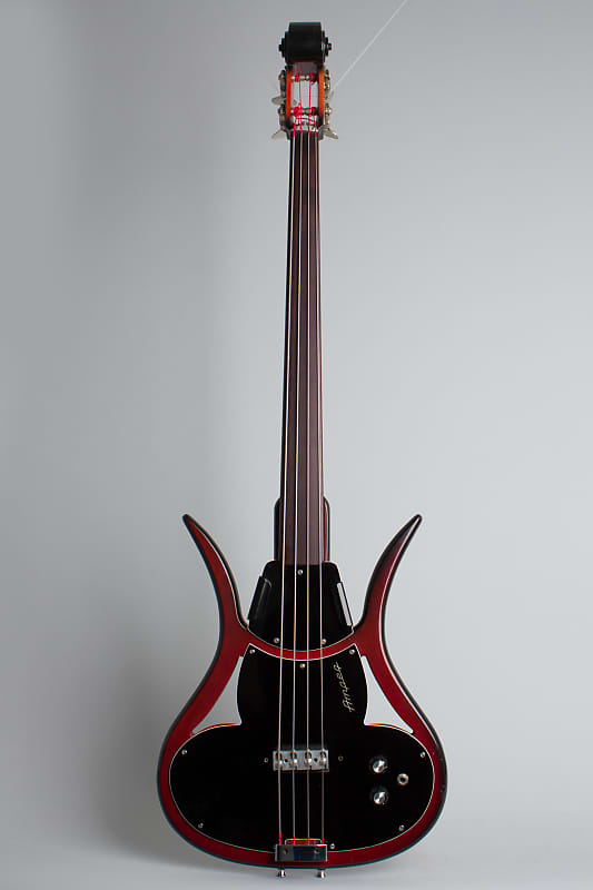 Ampeg  AUSB-1 Electric Bass Guitar (1967), ser. #788, original black hard shell case. image 1