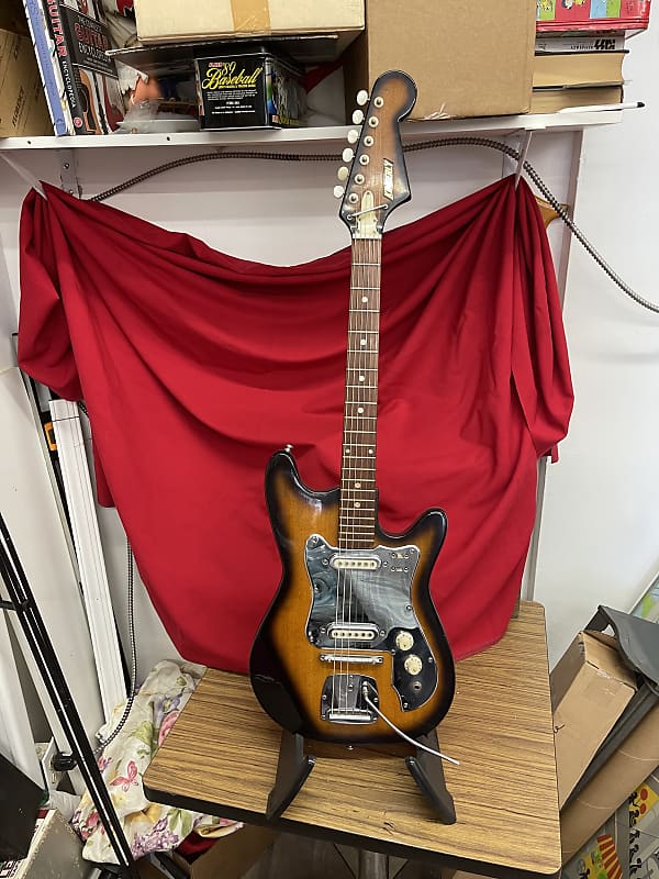 Teisco/Heit Stratocaster Body 1960’s Burst image 1