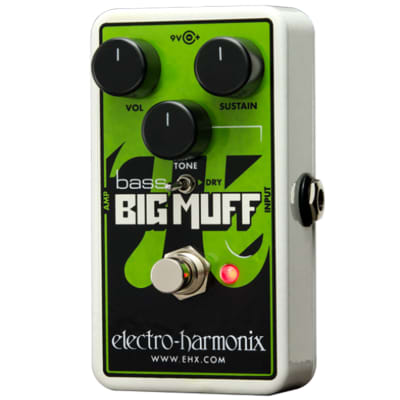 Electro-Harmonix EHX Nano Bass Big Muff PI Distortion Sustainer for bass Effect Pedal FX for sale