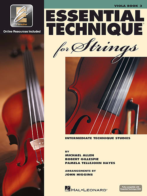Essential Elements (Technique) for Strings Book 3 Viola image 1
