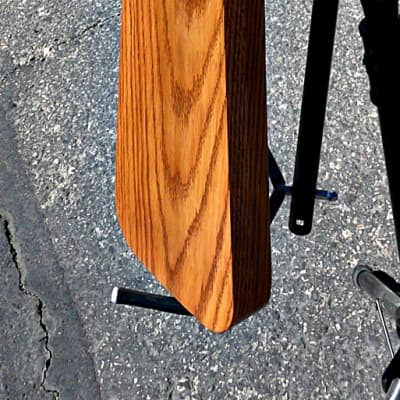 Custom Made USA 6 String Solid Oak Lap Steel with Hardshell Case - Solid Oak Wood Finish - PV Music Guitar Shop Inspected / Setup + Tested - Plays / Sounds Great - Excellent (Near Mint) Condition image 18