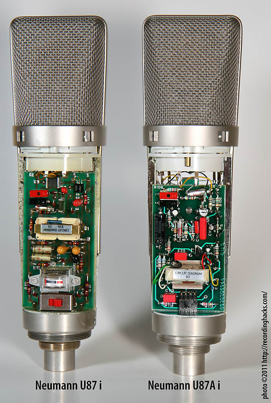 Neumann U 87 Ai Large Diaphragm Multipattern Condenser Microphone 