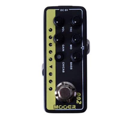 Mooer Micro PreAmp 002 UK Gold 900 NEW! Just Released based on Marshall® JCM900* image 3
