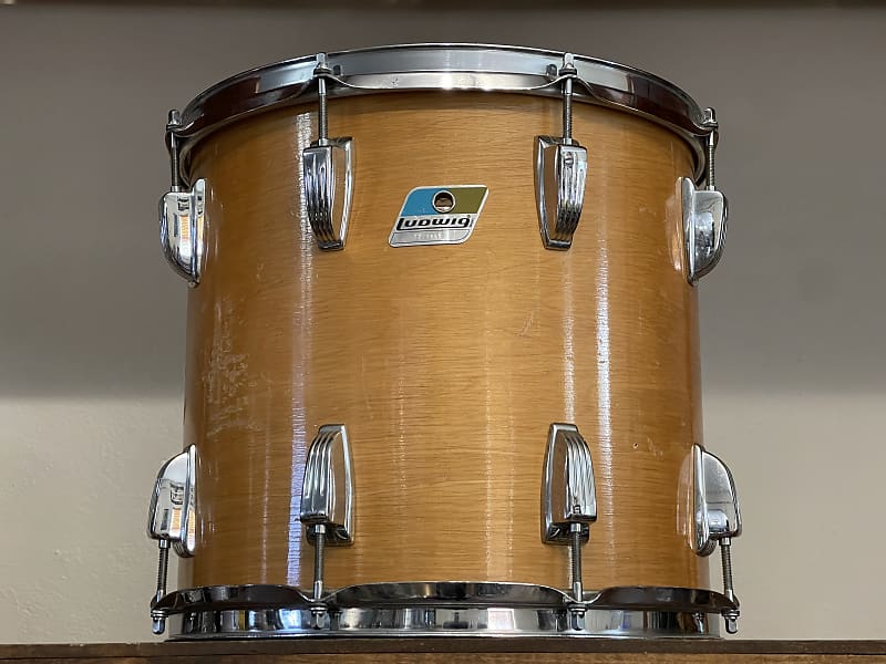 1970's Ludwig 13" Maple Thermogloss 12x13 Power Tom 6-ply image 1