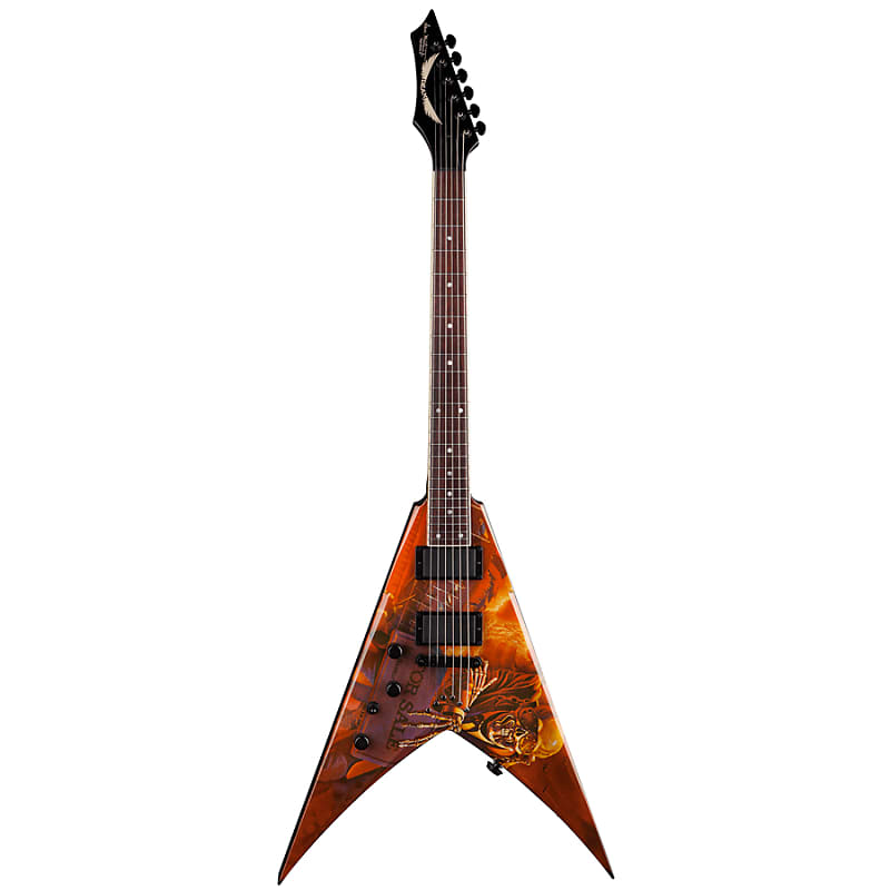 Dean Dave Mustaine VMNT Peace Sells Lefty Signature Electric | Reverb