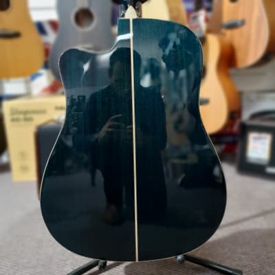 Tanglewood TW5BLA Winterleaf Blonde Dreadnought Acoustic Guitar (Aquamarine) image 8