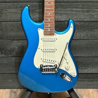 G&L USA Fullerton Deluxe Legacy Blue Electric Guitar for sale