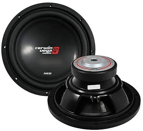 Cerwin Vega Xed10v2 800 Watts 4 Ohm Svc Xed Series Subwoofer 