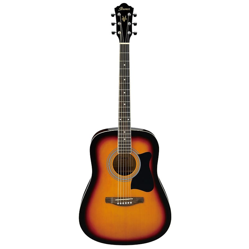 Ibanez V50NJP Acoustic Guitar Jam Pack Vintage Sunburst image 1