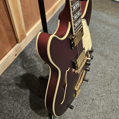 D'Angelico Deluxe DC Semi-Hollow Double Cutaway image 6