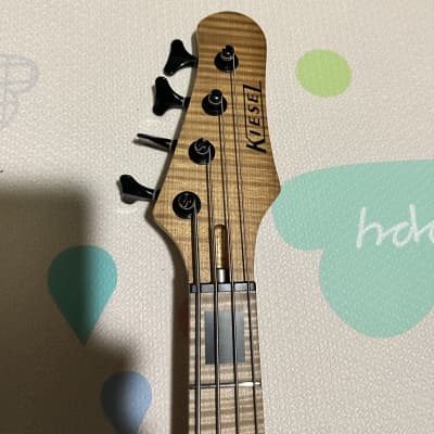 Kiesel JB4 J-Bass 2022 - Antique Ash Gloss image 7