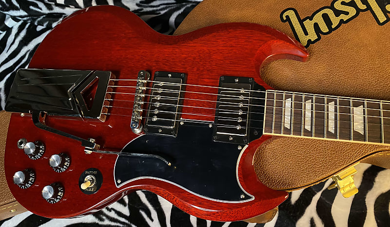 UNPLAYED ! 2023 Gibson SG Standard '61 Sideways Vibrola