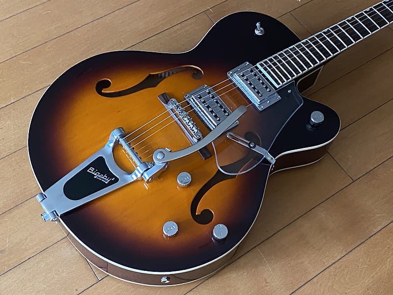 2007 Gretsch G5120 Electromatic Hollow Body with Bigsby - Sunburst - Made in Korea (MIK) - Free Pro Setup image 1