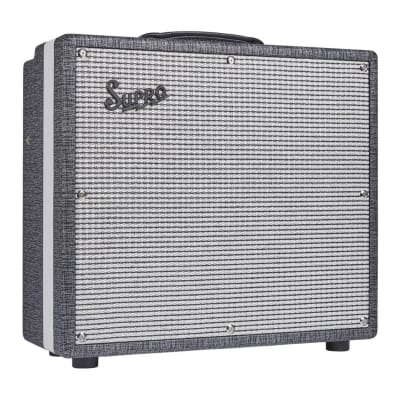 Supro Black Magick 25W Tube Guitar Combo Amplifier (Black Rhino) image 2