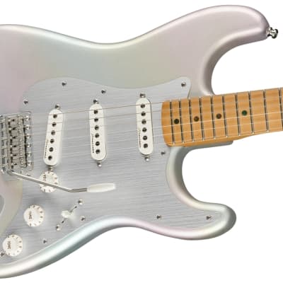 Fender H.E.R. Stratocaster Chrome Glow, Maple neck, Alder body with Gigbag image 2