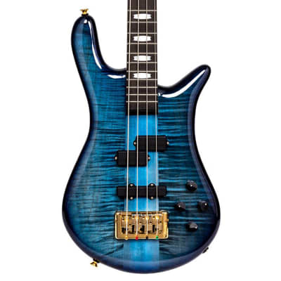 Spector EURO 4 LT 4-String Bass w/ Bartolini Pickups and Darkglass Circuitry - Blue Fade Gloss for sale