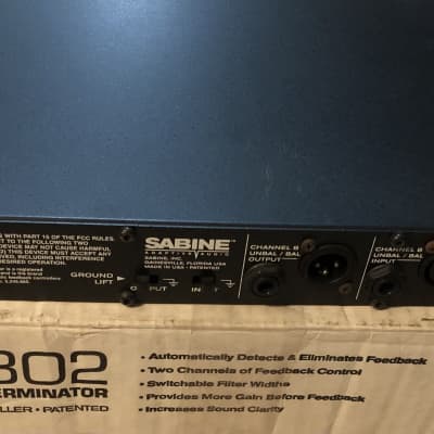 Sabine FBX 1802 Dual Feedback Exterminator image 10