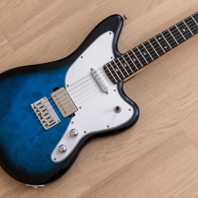 Iroha Sakura Offset Electric Guitar Blue Burst w/ Seymour Duncan