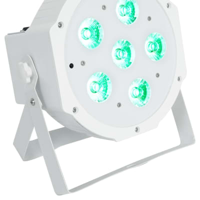 Rockville BATTERY PAR 61 White Rechargeable RGBWA+UV DMX DJ Wash Light+Remote image 16
