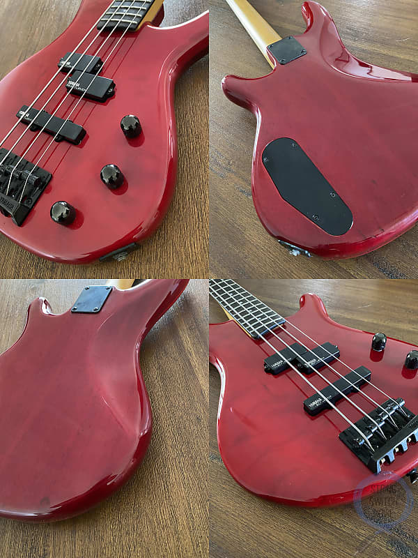 Yamaha Motion B Bass, MB65, Red, EMG Select, MIJ, 1993 | Reverb France