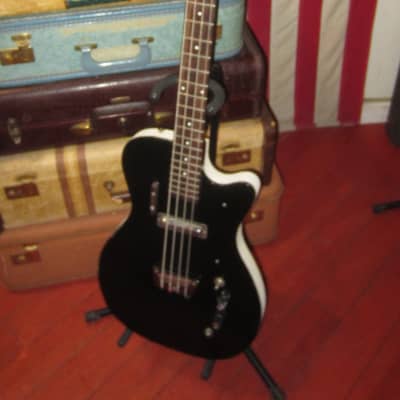 Dan Armstrong U-1 Bass Guitar 1960s - Black image 2
