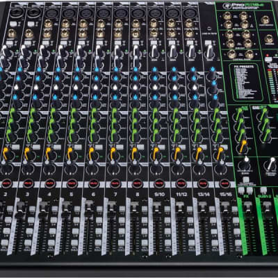 Mackie ProFX16v3 16-Channel 4-Bus Professional Effects Mixer with USB image 3