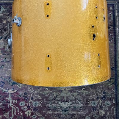 Ludwig 60’s Gold sparkle 20” Bass Drum Shell image 2