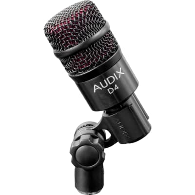 Audix D4 Hyper-cardioid Dynamic Instrument Microphone image 2