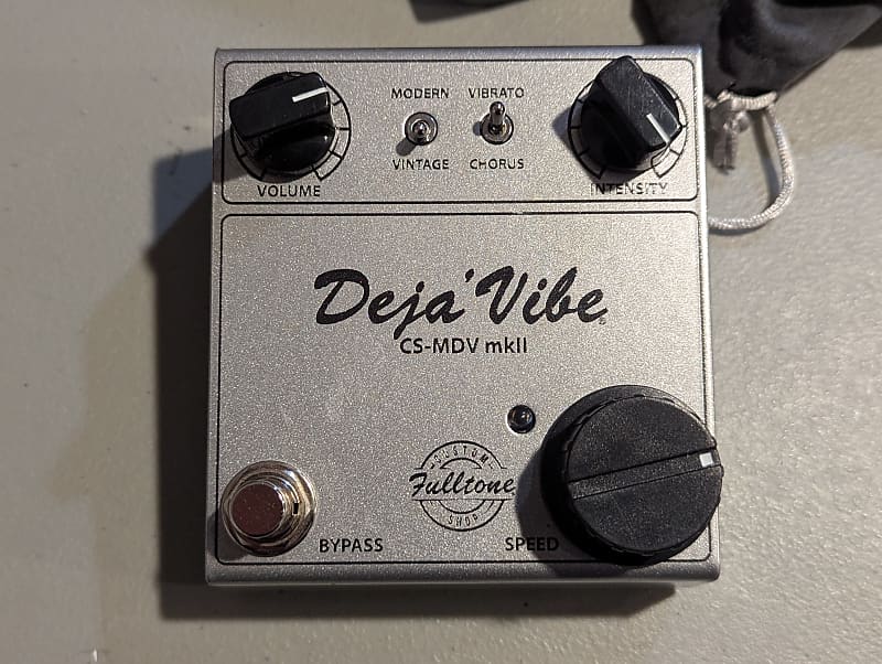 Fulltone CS-MDV MkII Custom Shop Mini Deja Vibe MkII | Reverb