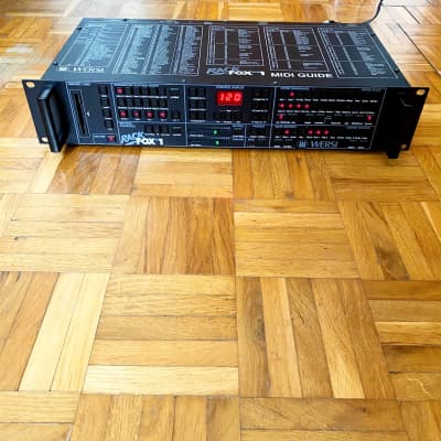 Wersi KF1 Rack Fox (Made in Germany in 1980s)! Vintage MIDI Synthesizer Expander! Read the full ad! image 4